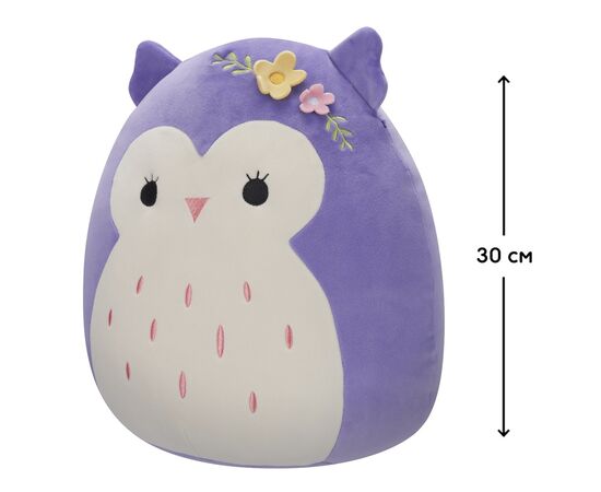 Мягкая игрушка Squishmallows Сова Холли 30 см (SQER00911), изображение 2 Мягкая игрушка Squishmallows Сова Холли 30 см (SQER00911), изображение 2