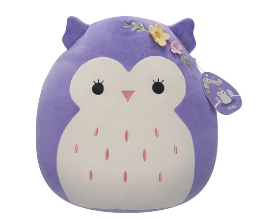 Мягкая игрушка Squishmallows Сова Холли 30 см (SQER00911), изображение 7 Мягкая игрушка Squishmallows Сова Холли 30 см (SQER00911), изображение 7