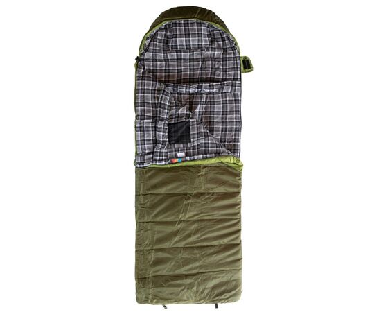 Спальный мешок Tramp Kingwood Regular Olive/Grey R (UTRS-053R-R), изображение 2 Спальный мешок Tramp Kingwood Regular Olive/Grey R (UTRS-053R-R), изображение 2
