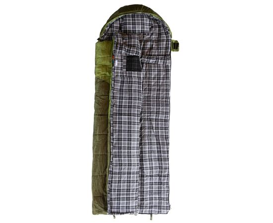 Спальный мешок Tramp Kingwood Regular Olive/Grey R (UTRS-053R-R), изображение 4 Спальный мешок Tramp Kingwood Regular Olive/Grey R (UTRS-053R-R), изображение 4