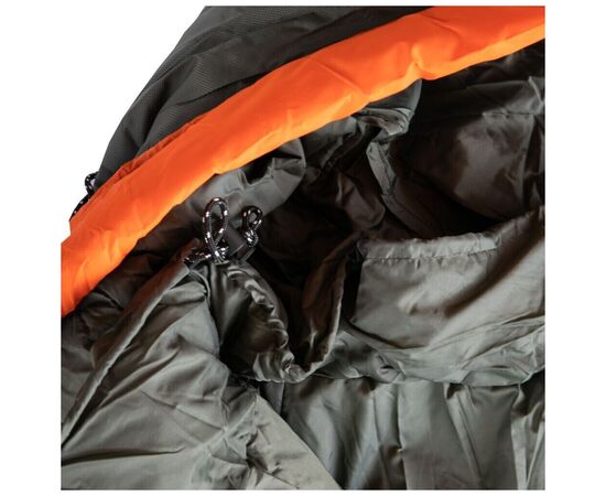 Спальный мешок Tramp Oimyakon Long Orange/Grey R (UTRS-048L-R), изображение 6 Спальный мешок Tramp Oimyakon Long Orange/Grey R (UTRS-048L-R), изображение 6