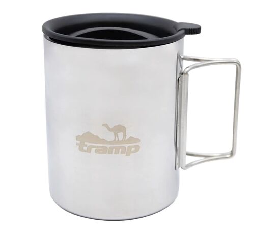 Чашка туристическая Tramp со складными ручками 500мл (UTRC-142-metal)