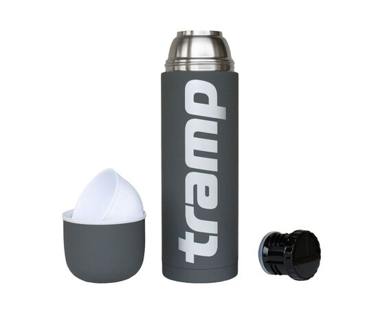 Термос Tramp Soft Touch 1.2 л Grey (UTRC-110-grey), изображение 2 Термос Tramp Soft Touch 1.2 л Grey (UTRC-110-grey), изображение 2