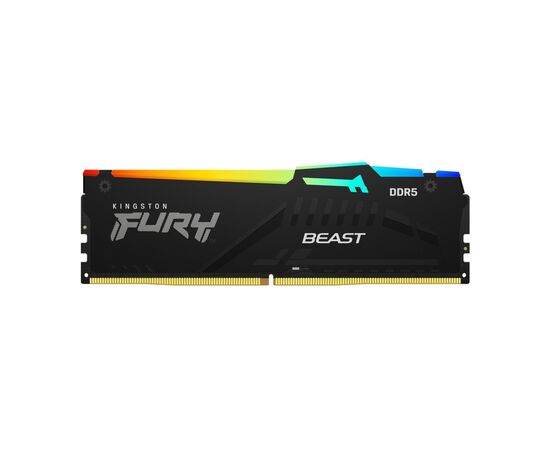 Модуль памяти для компьютера DDR5 32GB (2x16GB) 5200 MHz Beast RGB AM5 Black Kingston Fury (ex.HyperX) (KF552C36BBEAK2-32), изображение 4 Модуль памяти для компьютера DDR5 32GB (2x16GB) 5200 MHz Beast RGB AM5 Black Kingston Fury (ex.HyperX) (KF552C36BBEAK2-32), изображение 4