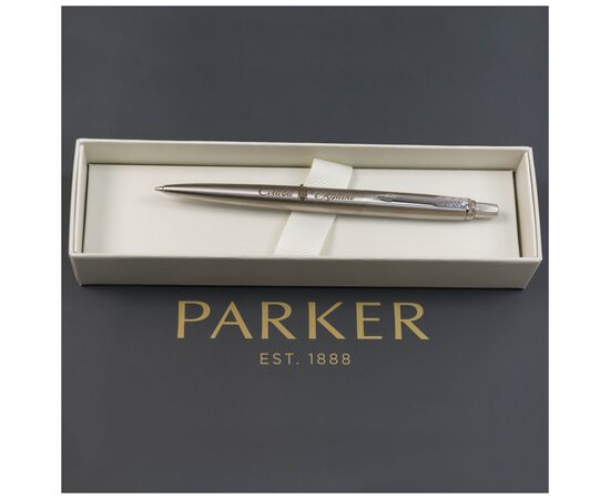 Ручка шариковая Parker JOTTER 17 UKRAINE SS CT BP Трезубец Слава Україні (16132_TR3), изображение 5 Ручка шариковая Parker JOTTER 17 UKRAINE SS CT BP Трезубец Слава Україні (16132_TR3), изображение 5