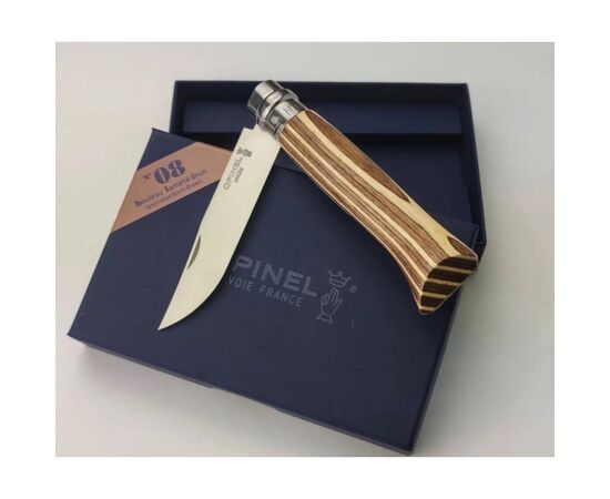 Нож Opinel 8 VRI Laminated коричневий (002388), изображение 5
