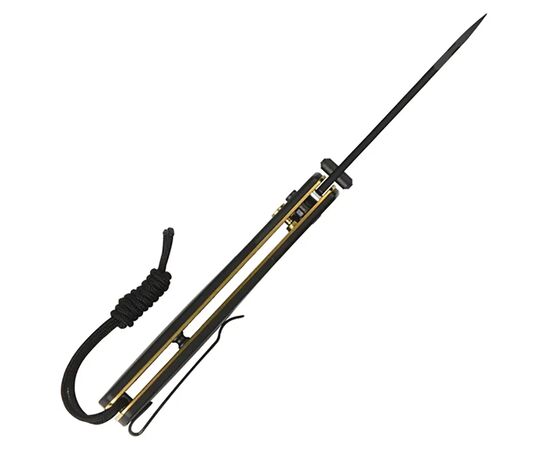 Нож Artisan Holm AR-RPM9 Black PVD Steel+Black G10 Inlay Gold (1875P-BG), изображение 6 Нож Artisan Holm AR-RPM9 Black PVD Steel+Black G10 Inlay Gold (1875P-BG), изображение 6