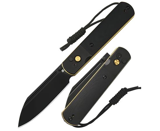 Нож Artisan Holm AR-RPM9 Black PVD Steel+Black G10 Inlay Gold (1875P-BG), изображение 7 Нож Artisan Holm AR-RPM9 Black PVD Steel+Black G10 Inlay Gold (1875P-BG), изображение 7