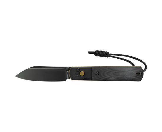 Нож Artisan Holm AR-RPM9 Black PVD Steel+Black G10 Inlay Gold (1875P-BG)