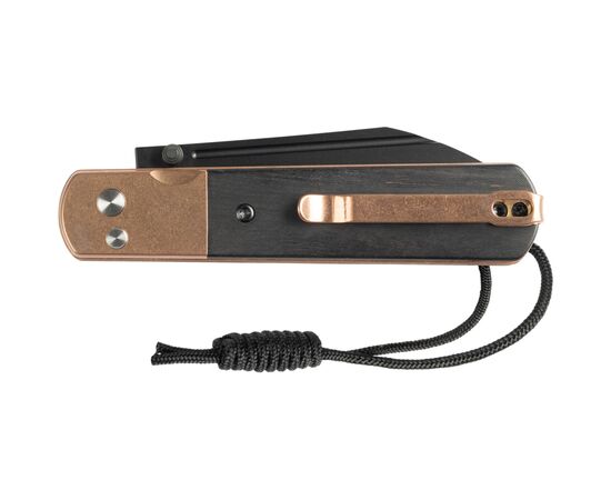 Нож Artisan Holm AR-RPM9 Rose Gold PVD Steel+Ebony Inlay (1875P-BRG), изображение 4 Нож Artisan Holm AR-RPM9 Rose Gold PVD Steel+Ebony Inlay (1875P-BRG), изображение 4