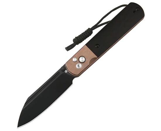 Нож Artisan Holm AR-RPM9 Rose Gold PVD Steel+Ebony Inlay (1875P-BRG), изображение 6 Нож Artisan Holm AR-RPM9 Rose Gold PVD Steel+Ebony Inlay (1875P-BRG), изображение 6