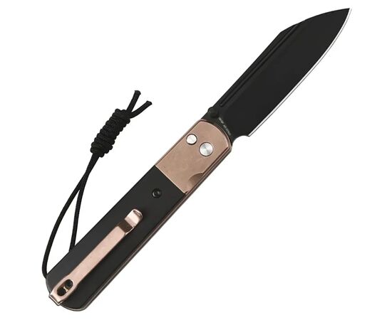 Нож Artisan Holm AR-RPM9 Rose Gold PVD Steel+Ebony Inlay (1875P-BRG), изображение 7 Нож Artisan Holm AR-RPM9 Rose Gold PVD Steel+Ebony Inlay (1875P-BRG), изображение 7