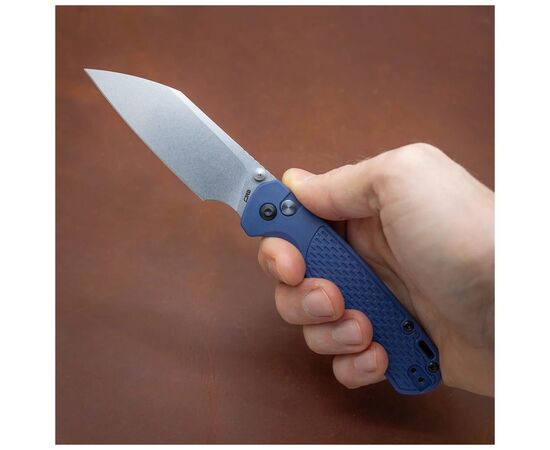 Нож CJRB Pyrite Light FRN Blue (J1945-BU), изображение 12