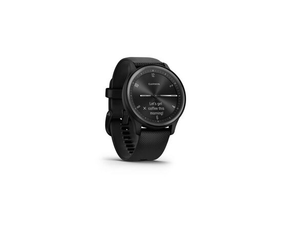 Смарт-часы Garmin vivomove Sport, Black, Silicone, (010-02566-00), изображение 3 Смарт-часы Garmin vivomove Sport, Black, Silicone, (010-02566-00), изображение 3