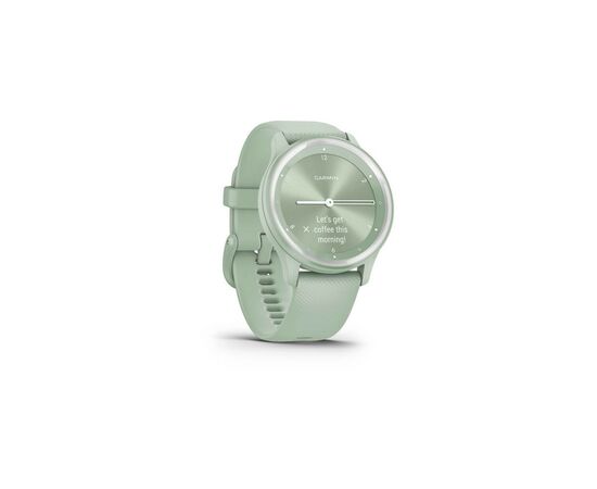 Смарт-часы Garmin vivomove Sport, Cool mint, Silicone, (010-02566-03), изображение 3 Смарт-часы Garmin vivomove Sport, Cool mint, Silicone, (010-02566-03), изображение 3