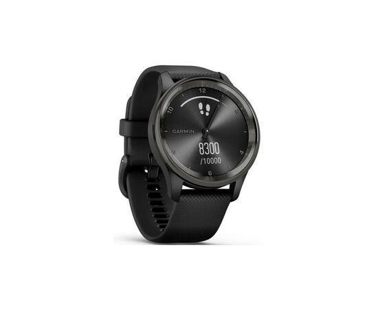 Смарт-часы Garmin vivomove Trend, Black, Silicone, GPS (010-02665-00), изображение 3 Смарт-часы Garmin vivomove Trend, Black, Silicone, GPS (010-02665-00), изображение 3