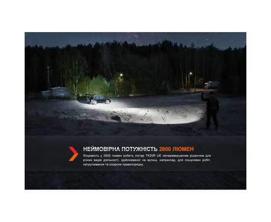 Фонарь Fenix TK20R UE Camo (TK20RUEcamo), изображение 6 Фонарь Fenix TK20R UE Camo (TK20RUEcamo), изображение 6