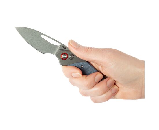 Нож CJRB Version Aluminum+G10 Grey (J1949-GY), изображение 5 Нож CJRB Version Aluminum+G10 Grey (J1949-GY), изображение 5