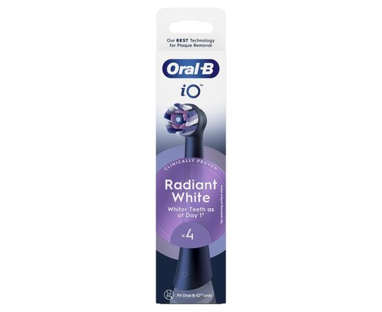 Насадка для зубної щітки Oral-B iO Блискуче відбілювання 4 шт (8700216199254), зображення 3 Насадка для зубної щітки Oral-B iO Блискуче відбілювання 4 шт (8700216199254), зображення 3