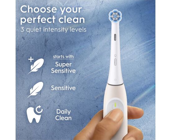 Электрическая зубная щетка Oral-B iO2 Series Calm Pink, изображение 3 Электрическая зубная щетка Oral-B iO2 Series Calm Pink, изображение 3