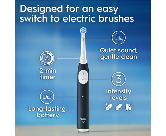 Електрична зубна щітка Oral-B iO2 Series Forest Green, зображення 5 Електрична зубна щітка Oral-B iO2 Series Forest Green, зображення 5