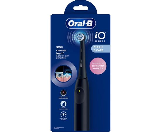 Електрична зубна щітка Oral-B iO2 Series Night Black, зображення 7 Електрична зубна щітка Oral-B iO2 Series Night Black, зображення 7