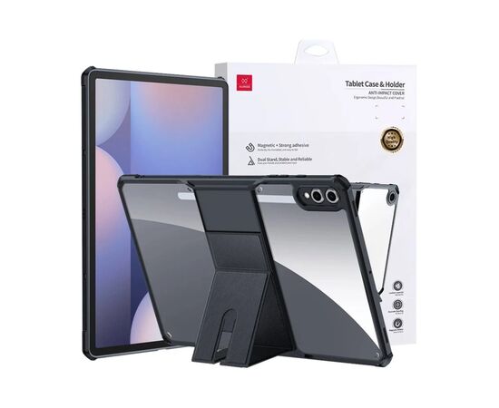 Чохол до планшета Xundd Stand Samsung Galaxy Tab S10 Plus (SM-X820/SM-X826)/S9 Plus (SM-X810/SM-X816) 12.4" Black (713246), зображення 2 Чохол до планшета Xundd Stand Samsung Galaxy Tab S10 Plus (SM-X820/SM-X826)/S9 Plus (SM-X810/SM-X816) 12.4" Black (713246), зображення 2