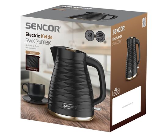 Электрочайник Sencor SWK 7501BK, изображение 2