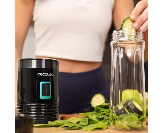 Блендер Cecotec Power Titanium 350 EasyGo Smoothie (CCTC-03907), изображение 9 Блендер Cecotec Power Titanium 350 EasyGo Smoothie (CCTC-03907), изображение 9