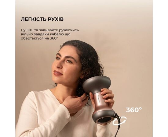 Фен Cecotec Ionicare MagiCurls Grey (CCTC-04417), изображение 5 Фен Cecotec Ionicare MagiCurls Grey (CCTC-04417), изображение 5