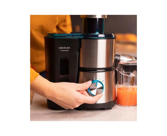 Соковыжималка Cecotec Juice&Fresh 400 Titan Black (CCTC-04153), изображение 7 Соковыжималка Cecotec Juice&Fresh 400 Titan Black (CCTC-04153), изображение 7