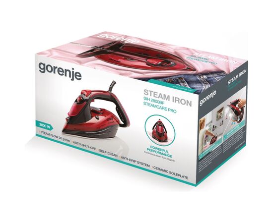 Утюг Gorenje SIH2800BF, изображение 8 Утюг Gorenje SIH2800BF, изображение 8