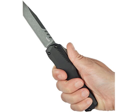 Нож Kershaw Livewire Tanto Black Stonewash (9000T), изображение 5 Нож Kershaw Livewire Tanto Black Stonewash (9000T), изображение 5