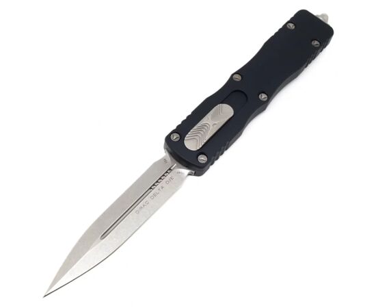 Ніж Microtech Dirac Delta Double Edge Stonewash (227-10), зображення 3 Ніж Microtech Dirac Delta Double Edge Stonewash (227-10), зображення 3