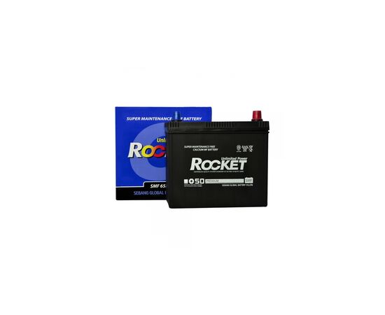 Аккумулятор автомобильный ROCKET 50Ah (SMF 65B24LS), изображение 2 Аккумулятор автомобильный ROCKET 50Ah (SMF 65B24LS), изображение 2