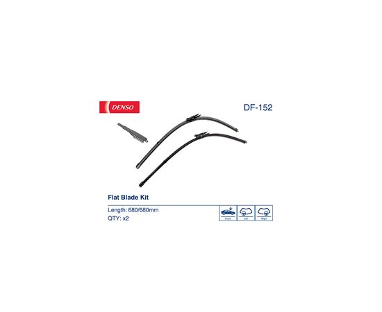 Щетка стеклоочистителя Denso DF-152, изображение 2 Щетка стеклоочистителя Denso DF-152, изображение 2