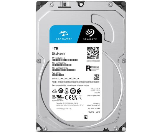 Жесткий диск 3.5" 1TB Seagate (ST1000VX013), изображение 4 Жесткий диск 3.5" 1TB Seagate (ST1000VX013), изображение 4