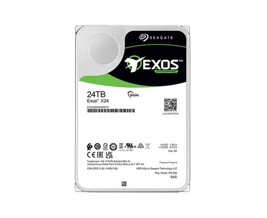 Жесткий диск SAS 3.5" 24TB Seagate (ST24000NM007H), изображение 2 Жесткий диск SAS 3.5" 24TB Seagate (ST24000NM007H), изображение 2
