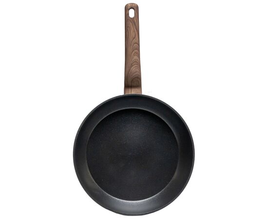 Сковорода Hölmer Wood кована з кришкою 24 см (FP-22524-SWBL Wood), изображение 2 Сковорода Hölmer Wood кована з кришкою 24 см (FP-22524-SWBL Wood), изображение 2