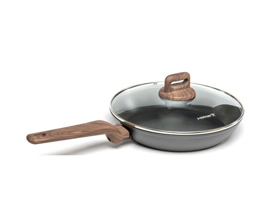 Сковорода Hölmer Wood кована з кришкою 26 см (FP-22526-SWBL Wood), изображение 4 Сковорода Hölmer Wood кована з кришкою 26 см (FP-22526-SWBL Wood), изображение 4
