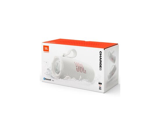 Акустическая система JBL Charge 6 White (JBLCHARGE6WHT), изображение 8 Акустическая система JBL Charge 6 White (JBLCHARGE6WHT), изображение 8