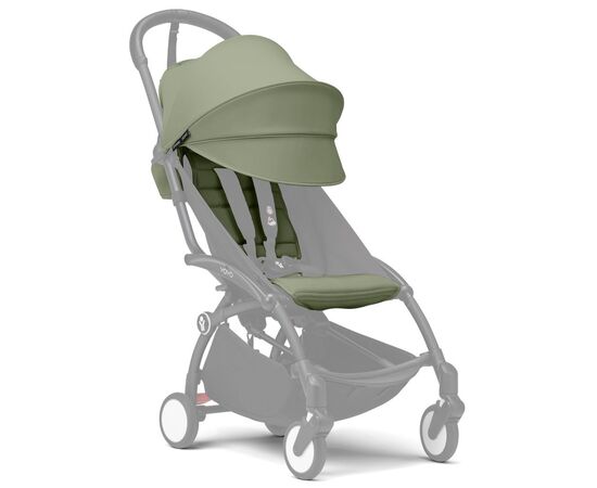 Набор текстиля для коляски Stokke YOYO 6+ оливковий (Olive) (646411), изображение 2 Набор текстиля для коляски Stokke YOYO 6+ оливковий (Olive) (646411), изображение 2