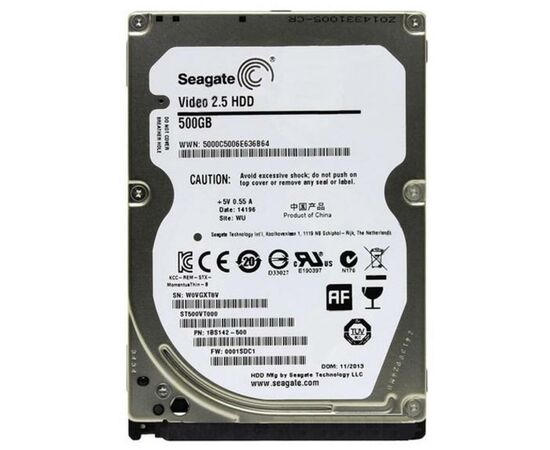Жесткий диск для ноутбука 2.5" 500GB Seagate (# ST500VT000 #)