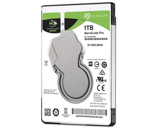 Жесткий диск для ноутбука 2.5" 1TB Seagate (ST1000LM049), изображение 3 Жесткий диск для ноутбука 2.5" 1TB Seagate (ST1000LM049), изображение 3
