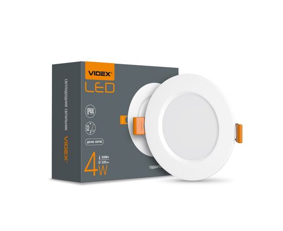 Светильник Videx LED 4W 5000K 220V (VL-DLBR-045), изображение 4 Светильник Videx LED 4W 5000K 220V (VL-DLBR-045), изображение 4