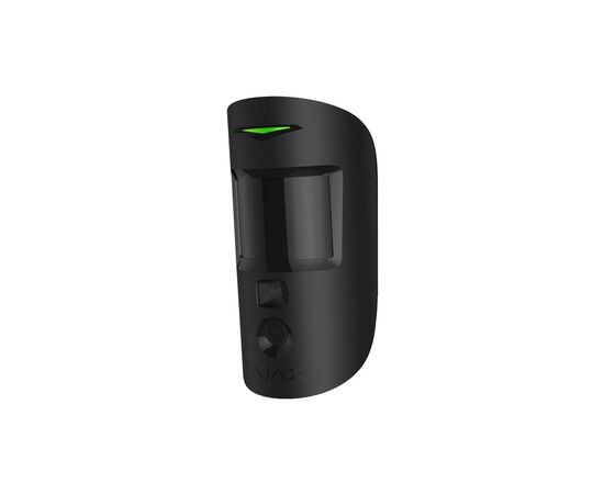 Датчик движения Ajax MotionCam HDR black, изображение 2 Датчик движения Ajax MotionCam HDR black, изображение 2