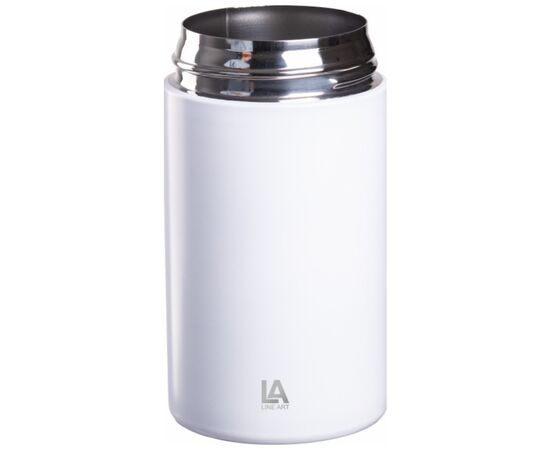 Термокружка Line Art Bogota 450 мл білий (60023122LA-08), зображення 2 Термокружка Line Art Bogota 450 мл білий (60023122LA-08), зображення 2
