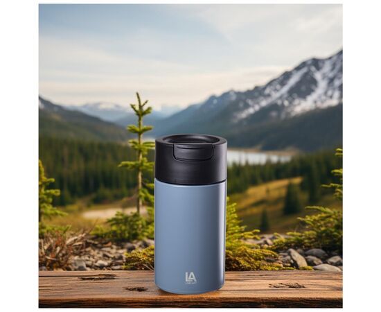 Термокружка Line Art Bogota 450 мл сірий (60023122LA-07), изображение 5