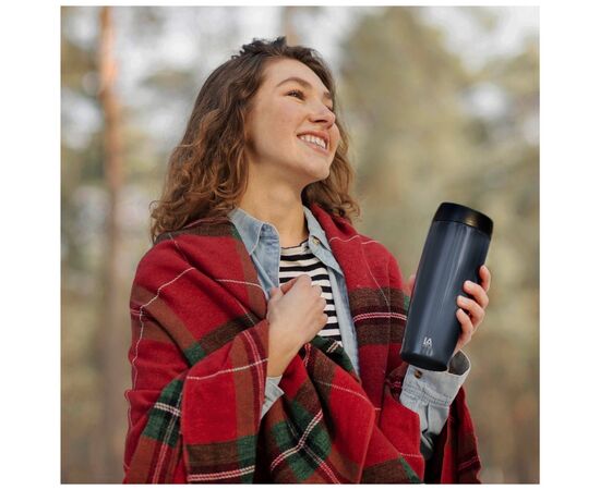 Термокружка Line Art Ofelia 380 мл графітовий (60023522LA-11), изображение 5