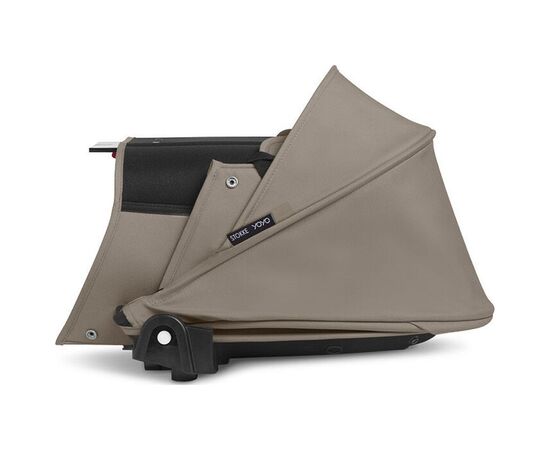 Люлька Stokke YOYO newborn shell, бежевий (Taupe) (646304), изображение 3 Люлька Stokke YOYO newborn shell, бежевий (Taupe) (646304), изображение 3